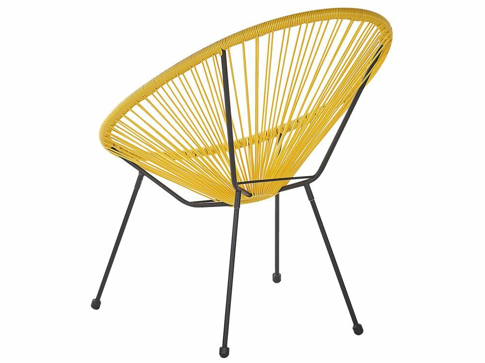 Set 2 ks. židlí ALVAREZ II (žlutá)