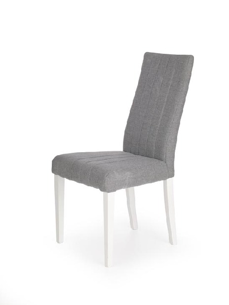Jídelní židle Dino (světle šedá + bílá)