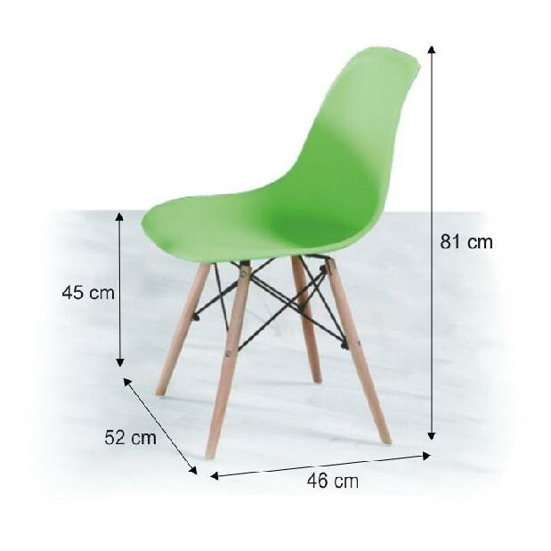 Jídelní židle Cinkla 2 New (zelená)