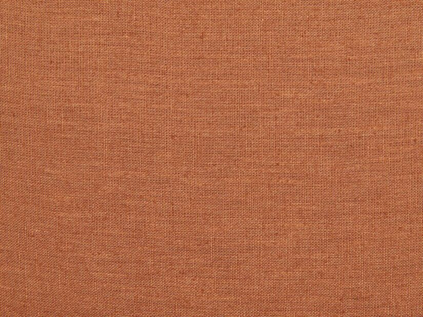 Sada 2 ozdobných polštářů 45 x 45 cm Saggi (oranžová)