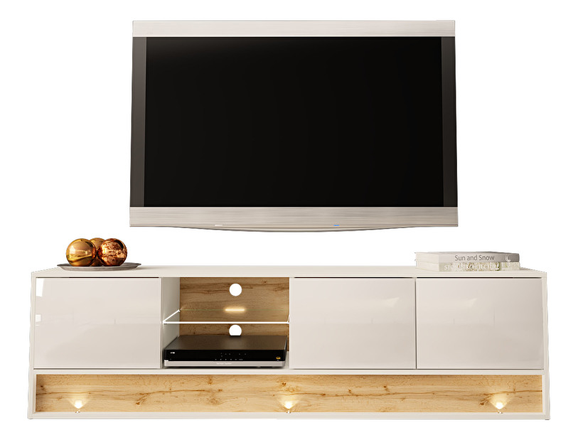 TV stolek/skříňka Gallina 180 (bílá)