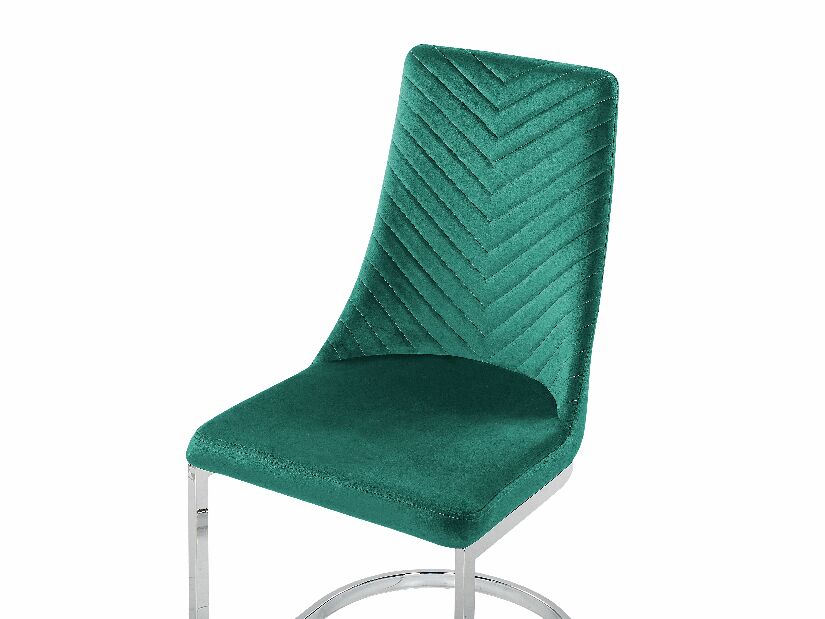 Set 2 ks. jídelních židlí ALTANA (zelená)