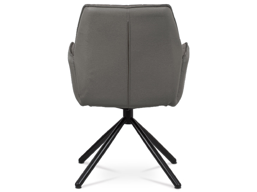 Jídelní židle Hagga-399-LAN2 (tmavě šedá + černá)