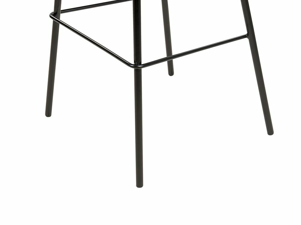 Set 4ks barových židlí Morza (černá)