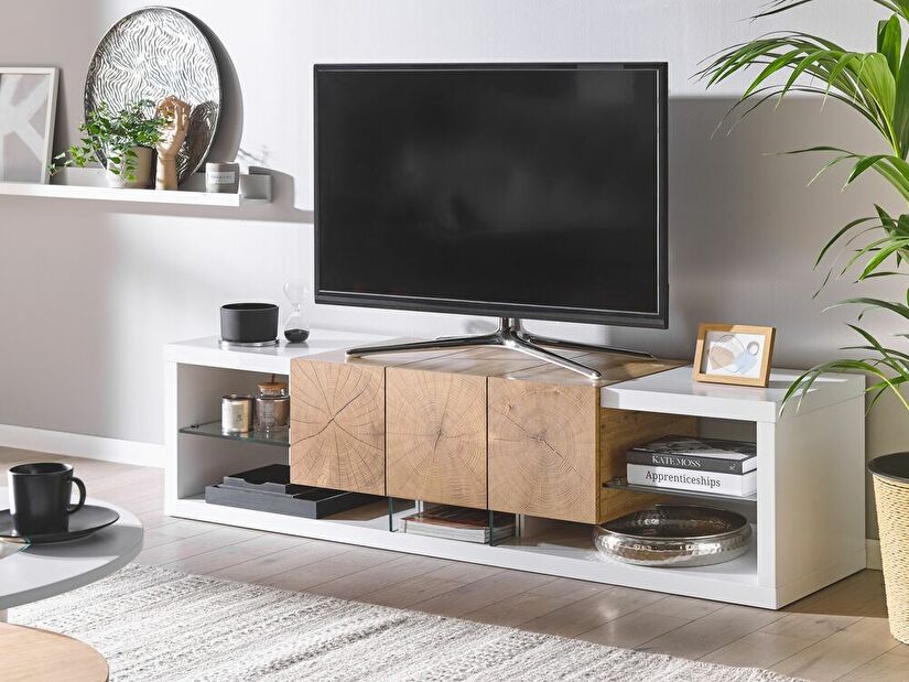 TV stolek/skříňka FURIN (bílá)