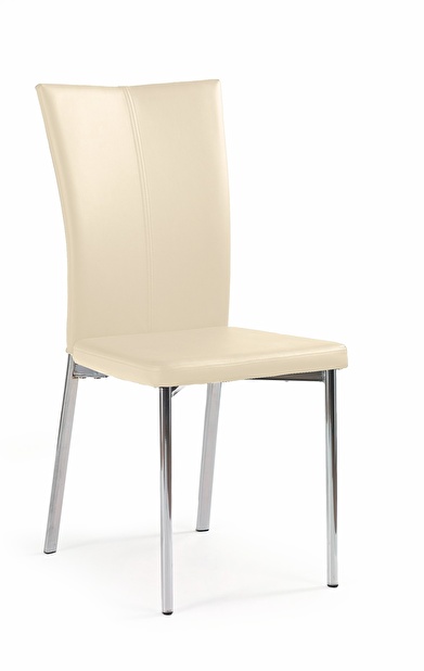 Jídelní židle K113 tmavokrémová