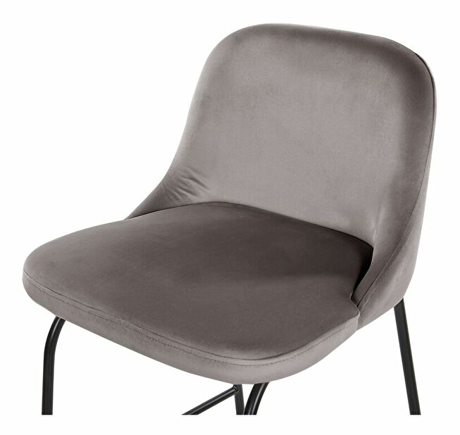 Set 2 ks. barových židlí NEKKE (šedá)