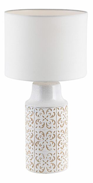 Stolní lampa Agnes 4310 (bílá + béžová)