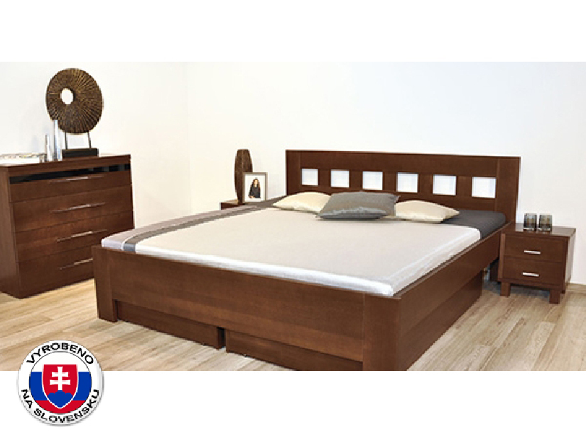 Jednolůžková postel 220x90 cm Jama Senior 