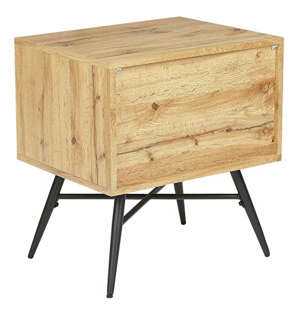 Noční stolek Lubza 2 (světlé dřevo)