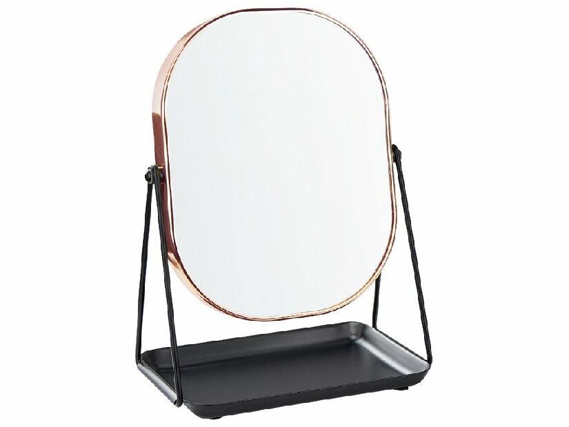 Kosmetické zrcadlo Chorizo (růžovozlatá)