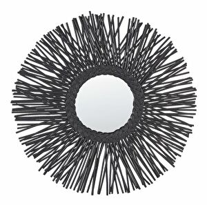 Nástěnné zrcadlo Kalza (černá)