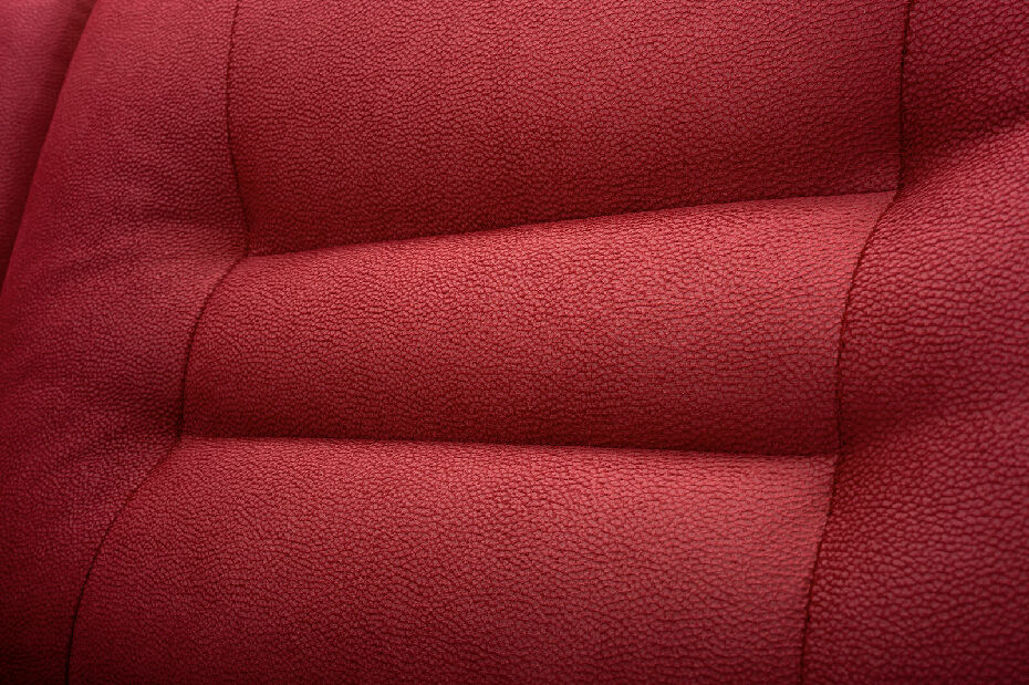 Rohová sedací souprava Janeen (tmavě červená) (L)