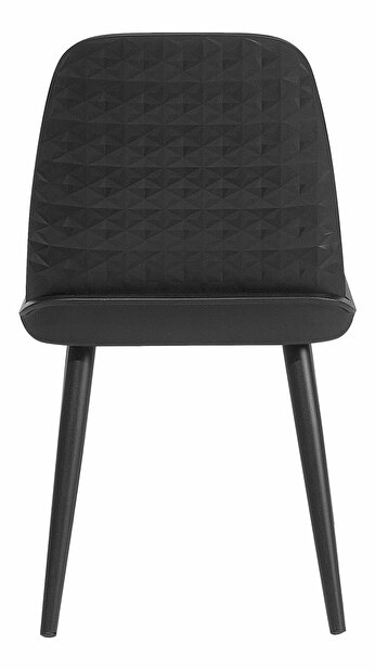 Set 2ks. jídelních židlí Herring (černá)