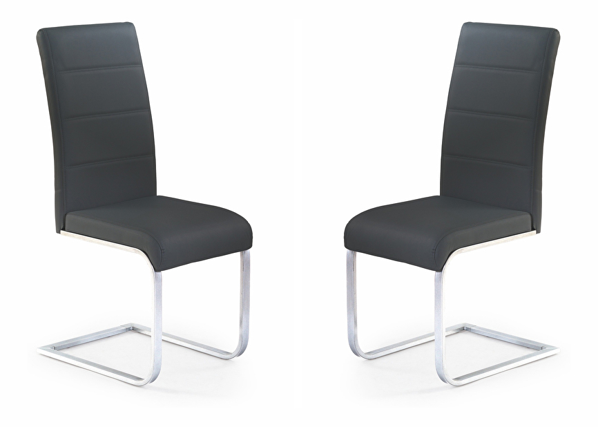 Jídelní židle K85 černá (2ks.) *výprodej