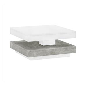 Konferenční stolek MANDA (bílá + beton)