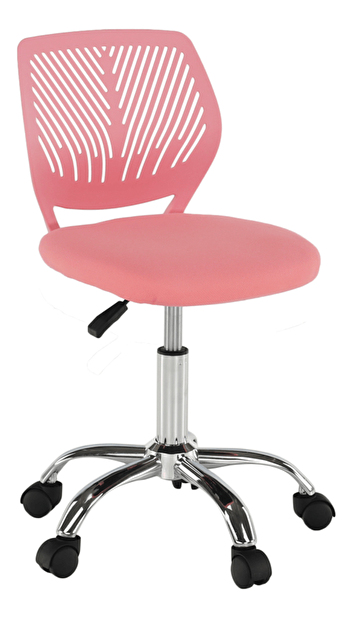 Dětská otočná židle Svelu (růžová)