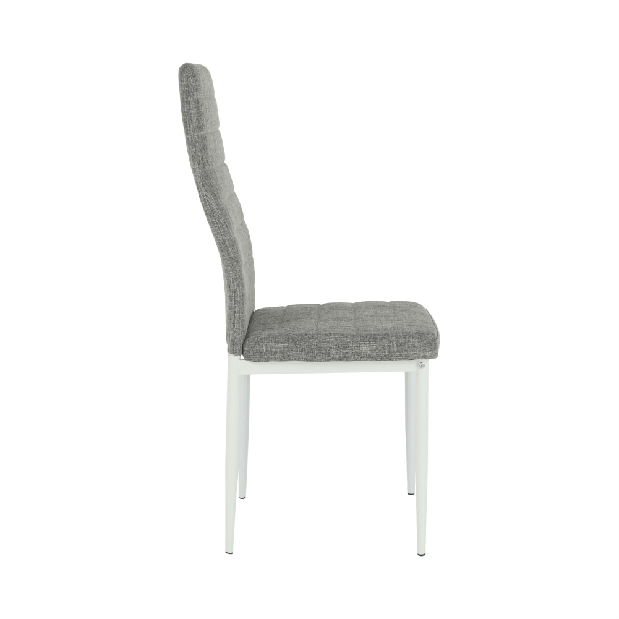 Jídelní židle Toe nova (světlešedá + bílá)