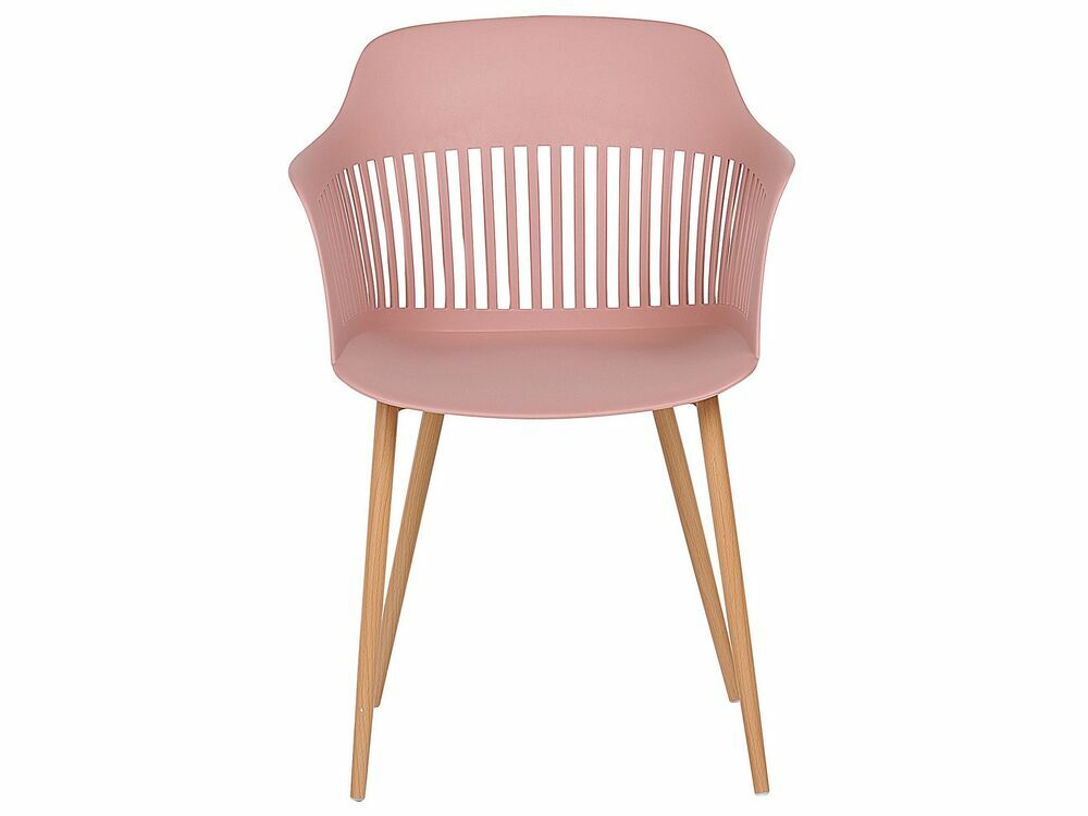 Set 2 ks. jídelních židlí BARCA (růžová)