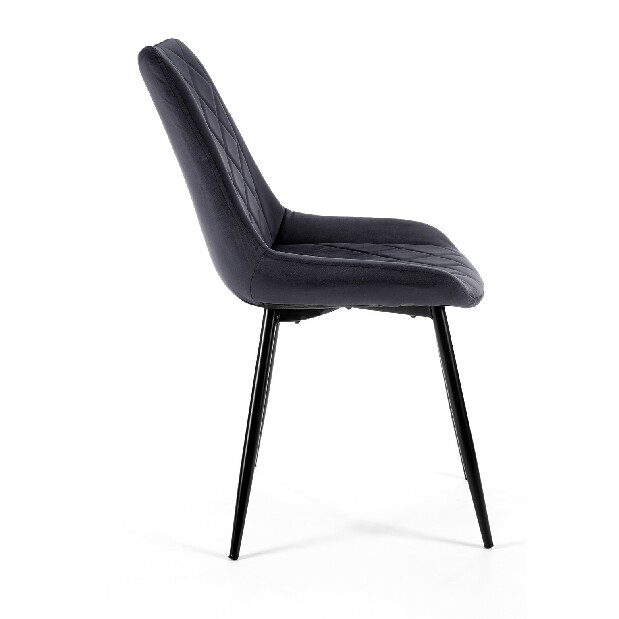 Jídelní židle Sariel (černá) (2ks)
