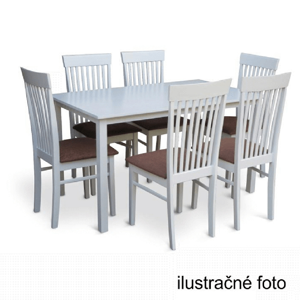 Jídelní stůl 110 cm Astre (bílá)