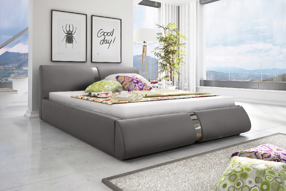 Manželská postel 160 cm Torino (s roštem)