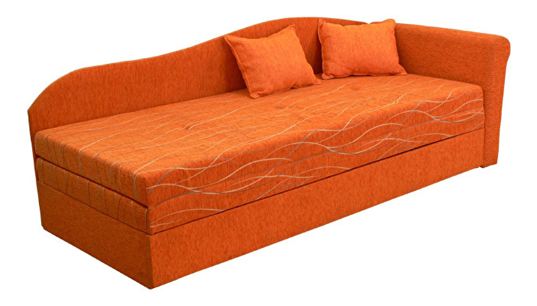 Rozkládací postel (válenda) 80 až 160 cm Katrhin (s molitanovou matrací) (P)