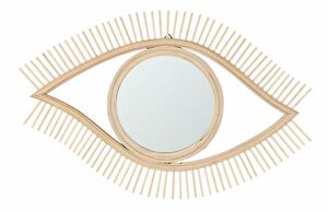 Nástěnné zrcadlo Solange (světlé dřevo)