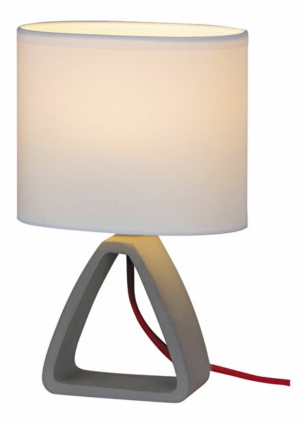 Stolní lampa Henry 4339 (beton + bílá)