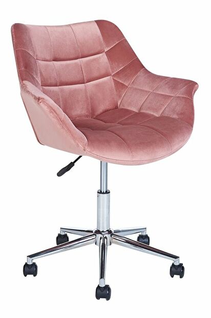 Kancelářská židle Labza (růžová)