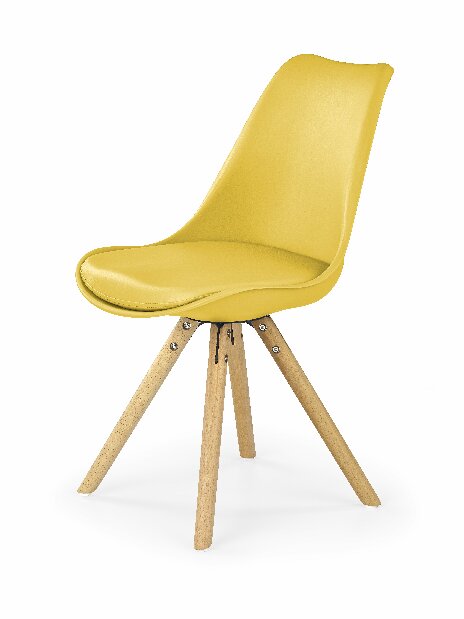 Jídelní židle K201 (žlutá) *výprodej