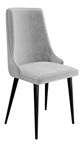 Jídelní židle Earp (šedá + černá) *výprodej