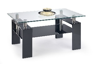 Konferenční stolek Diamond H (černá)