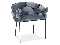 Jídelní židle Noemi (šedá + černá)