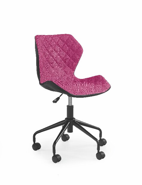 Dětská židle Matrix (růžová + černá)