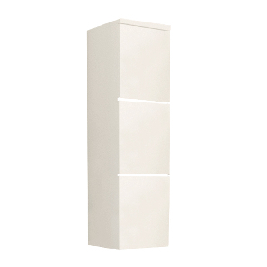 Koupelnová skříňka Maeve (bílá + bílá extra vysoký lesk)