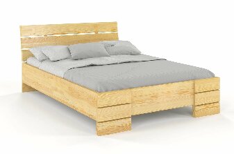 Manželská postel 180 cm Naturlig Lorenskog High BC (borovice)