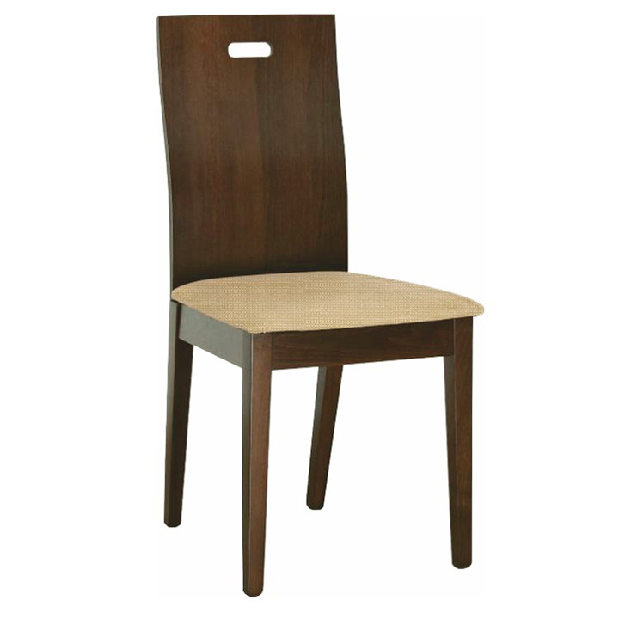 Jídelní židle Abril (buk + béžová)