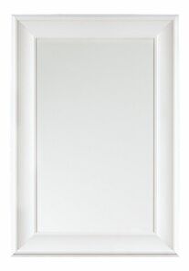 Nástěnné zrcadlo 60 x 90 cm Lunza (bílá)