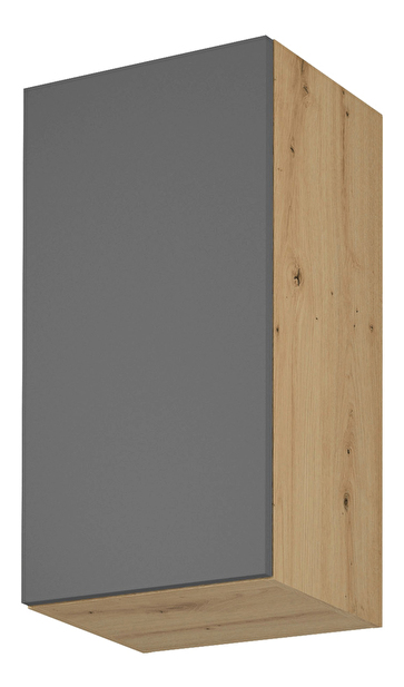 Horní kuchyňská skříňka G40 Langari (dub artisan + šedá matná) (L)