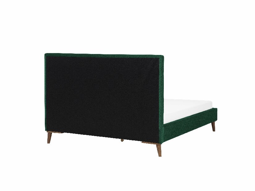 Manželská postel 160 cm BARON (s roštem) (zelená)