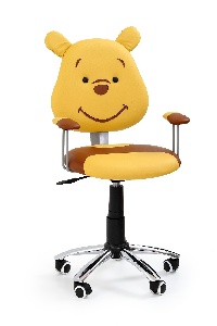 Dětská židle Kausi (žlutá + hnědá) *výprodej