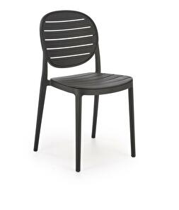 Zahradní židle Karter (černá)