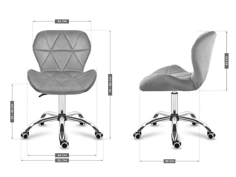 Kancelářská židle Forte 3.0 (šedá)