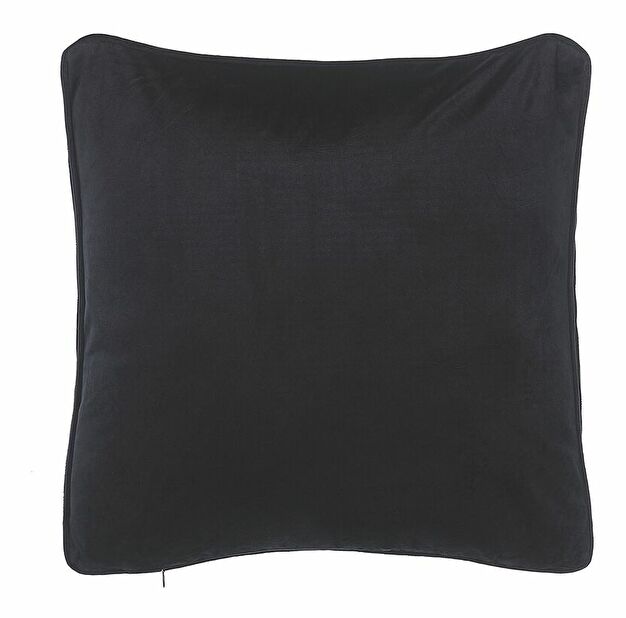 Sada 2 ozdobných polštářů 45 x 45 cm Gudy (černá)