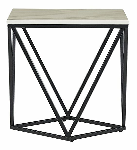 Konferenční stolek MAGNA (bílá + černá)