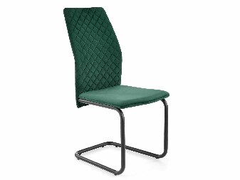 Jídelní židle  Kingli (tmavě zelená)