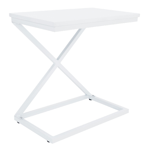 Příruční stolek Alpa (bílá)