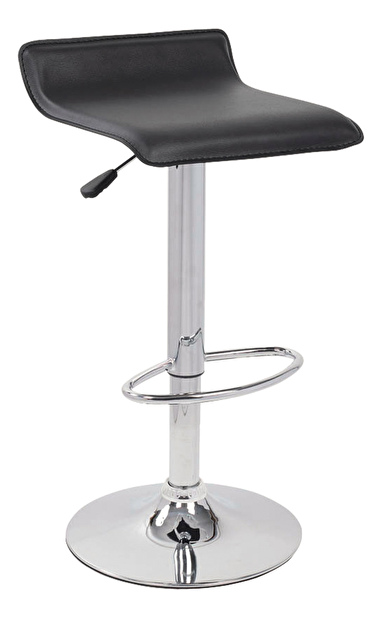 Barová židle A-044 (ekokůže černá)