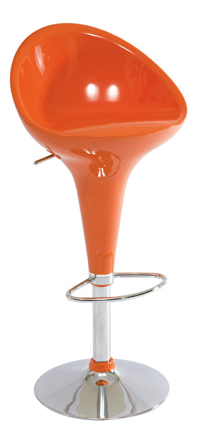 Barová židle C-302 Krokus oranžová